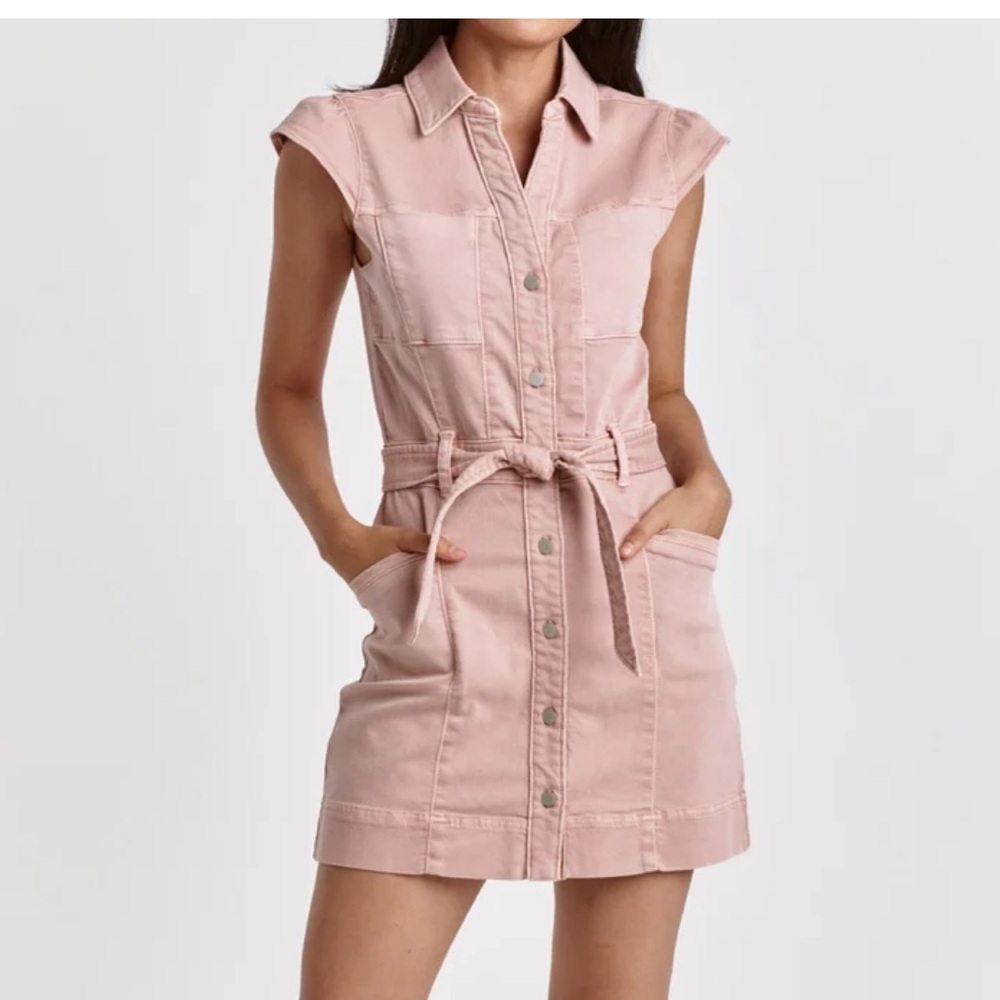 Dear John Pink Button-Down Women’s Dress Size Small NWT